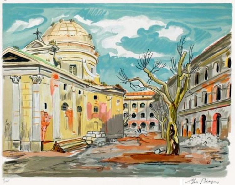 La vieille Charit&eacute; &agrave; Marseille par Josette Esnard