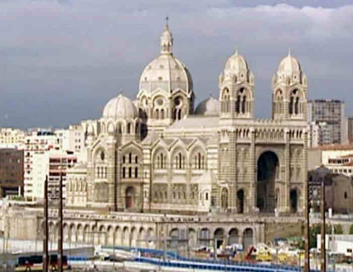 Cath&eacute;drale de la Major &agrave; Marseille 