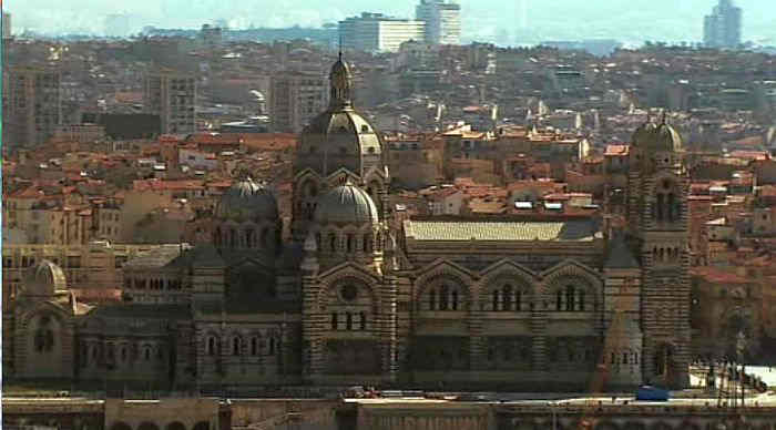 Cath&eacute;drale de la Major &agrave; Marseille 