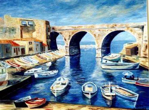 Le Vallon des Auffes par Marl&egrave;ne Raymond