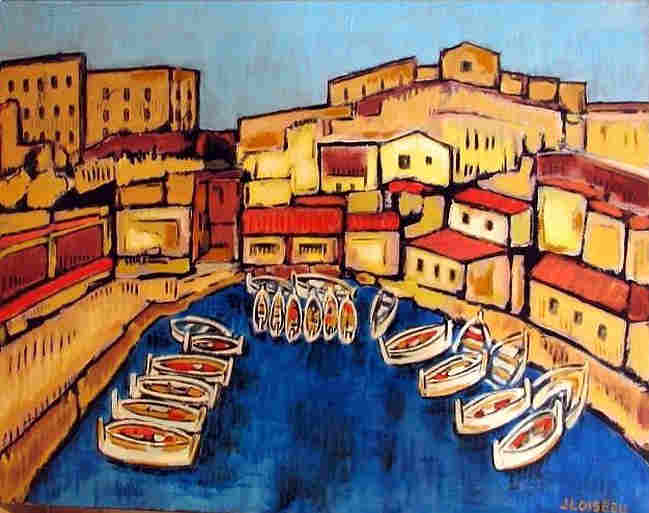 Le Vallon des Auffes par  Jacques Loiseau