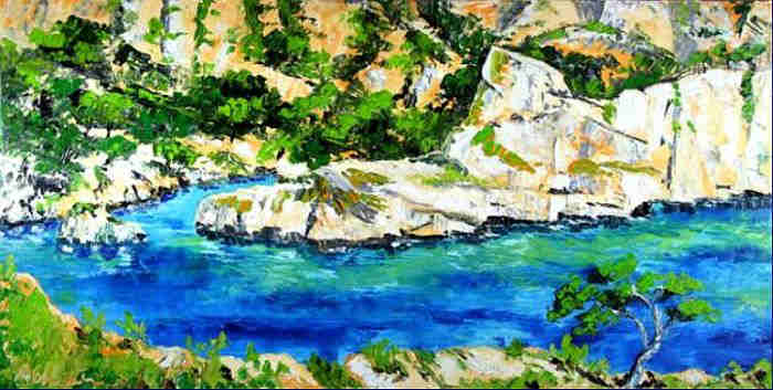 Calanque de Sugiton par Alain Chartier