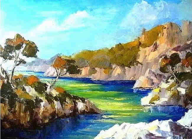 Calanque de Sugiton par David Pons