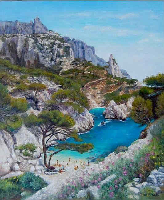 Calanque de Sugiton par Pascale Harnisch