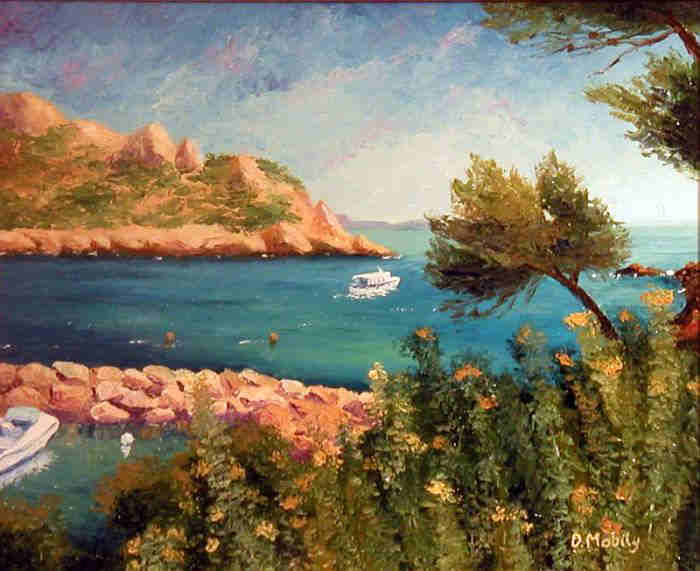 Calanque de M&eacute;jean par  Daniel Mabily