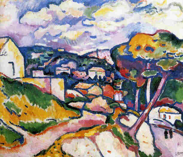 L'Estaque par Georges Braque