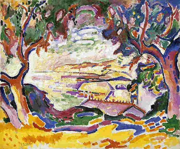 Marin &agrave; l'Estaque par Georges  Braque