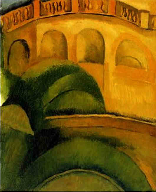 Arcades &agrave; l'Estaque par Raoul Dufy