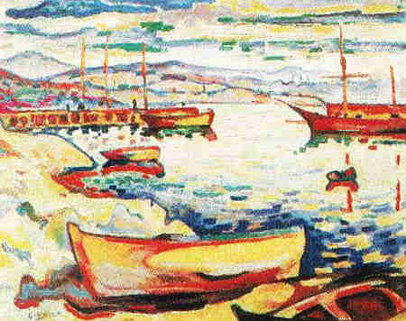 Port à l'Estaque par Georges Braque