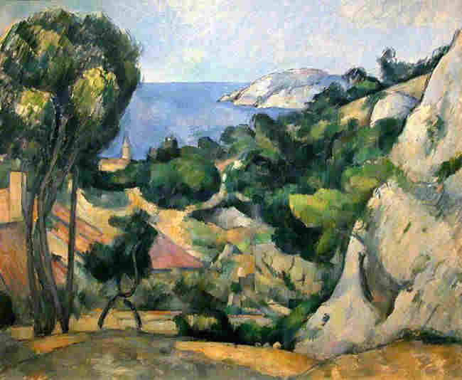 Estaque  &acirc;r  Paul C&eacute;zanne