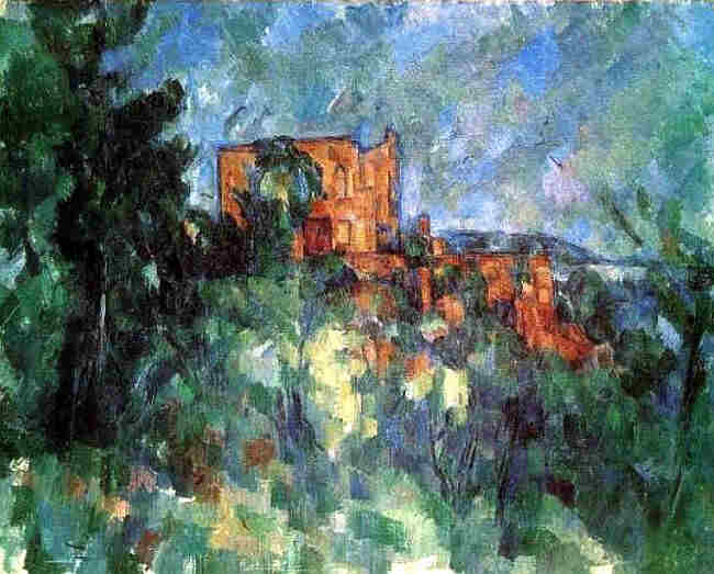 Estaque  Paul C&eacute;zanne