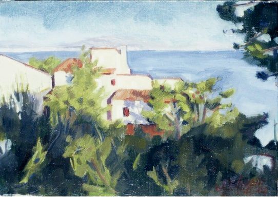Marseille from l'Estaque  by Jane Chapin