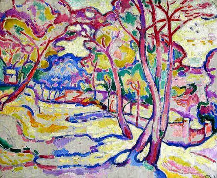 Paysage de l'Estaque par Georges Braque