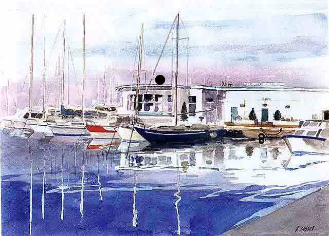 Cercle de l'aviron de Marseille par Ren&eacute; Gaffiot