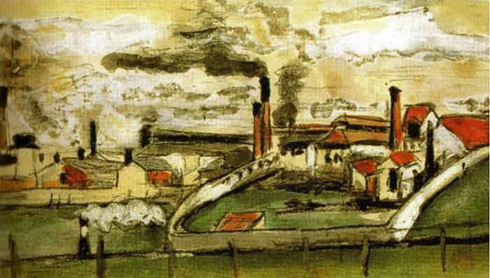 Estaque  Paul C&eacute;zanne