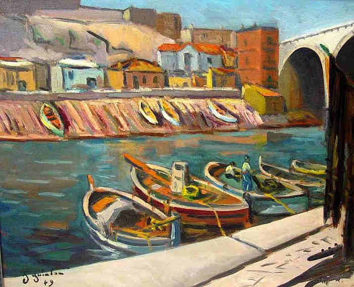 Le Vallon des Auffes par  Jean Guindon