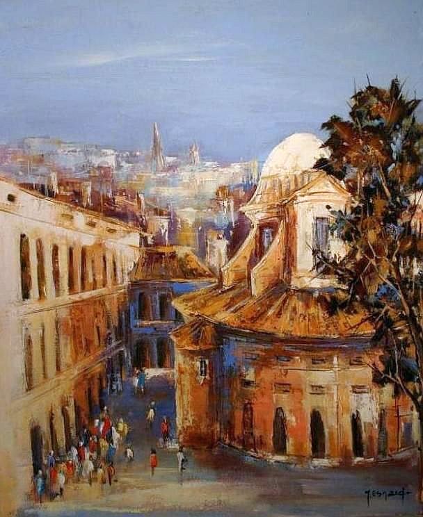 La vieille Charit&eacute; &agrave; Marseille par Josette Esnard