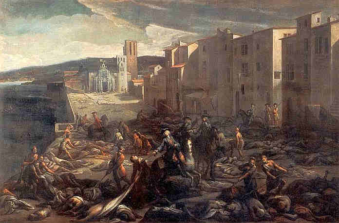La peste &agrave; Marseille en 1720