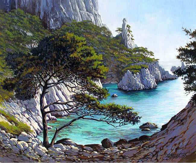 Calanque de Sugiton par Gilbert Thomas