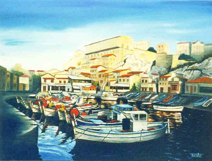 Le Vallon des Auffes par  Jacques Testa