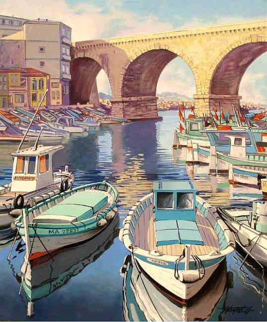 Le Vallon des Auffes par  Gilbert Thomas