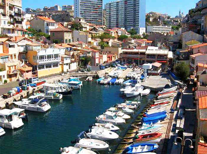 Le vallon des Auffes Marseille