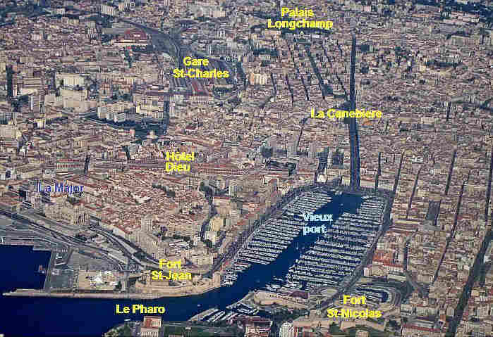 Le Vieux port de Marseille