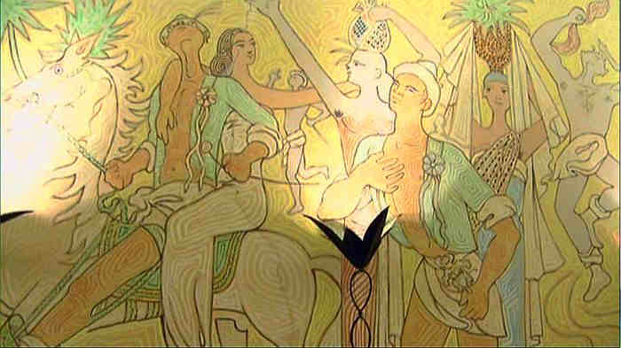 Fresques de Jean Cocteau, mairie de Menton