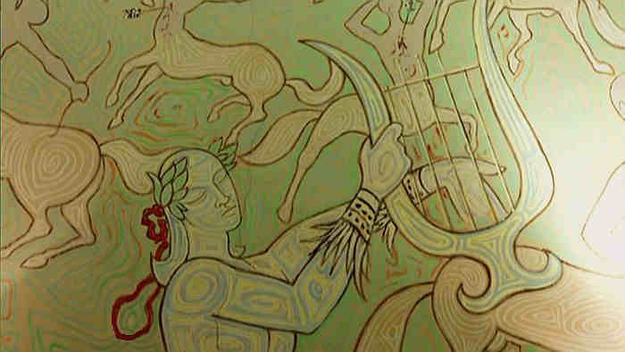Fresques de Jean Cocteau, mairie de Menton