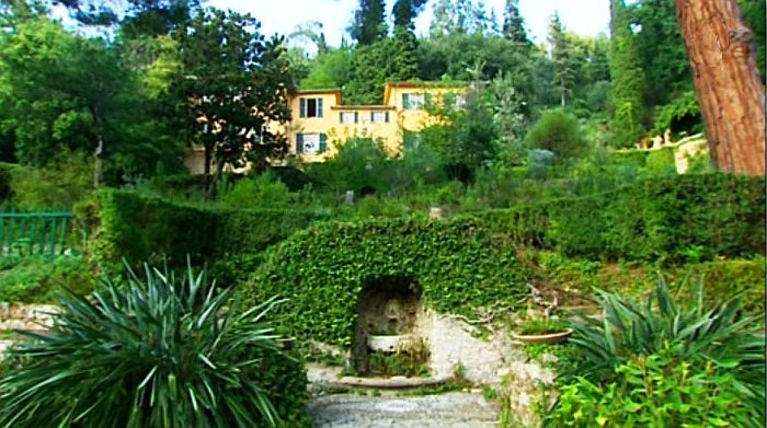 Jardin de la serre de la Madone