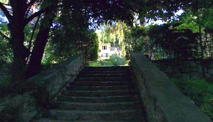 Jardin de la serre de la Madone