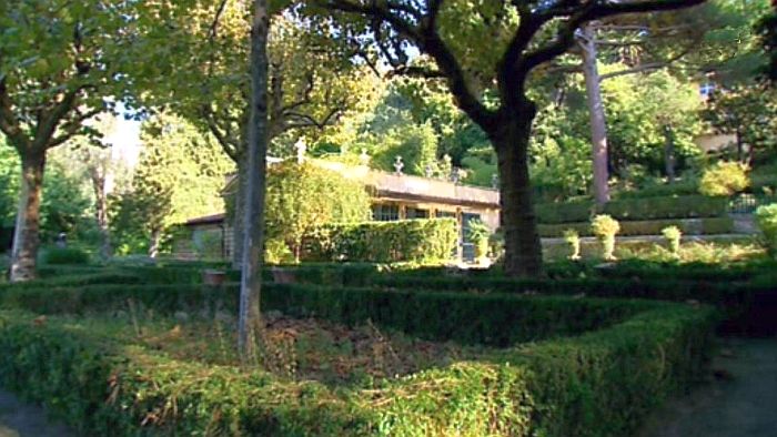 Jardin de la serre de la Madone