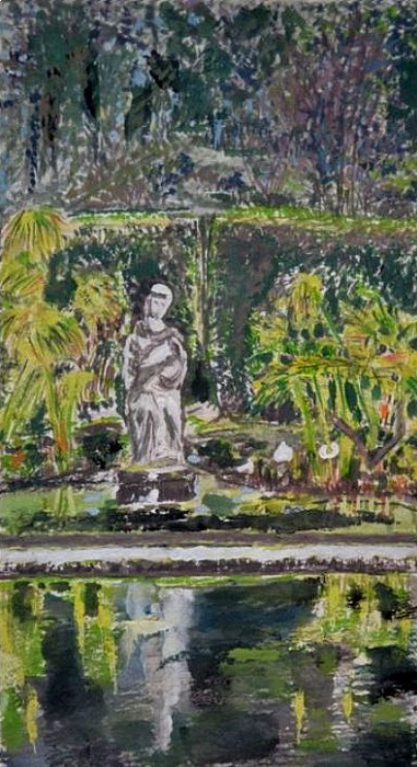 Statue du Jardin de la serre de la Madone par Natalia Ardis