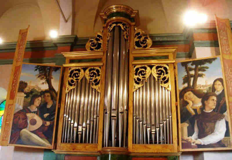 Orgue &eacute;glise  vieux Mougins