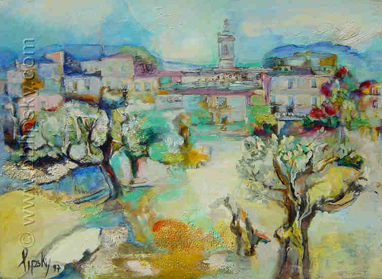  Mougins  par Brigitte Buscail-Lipsky