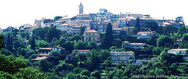 Vue du  vieux Mougins