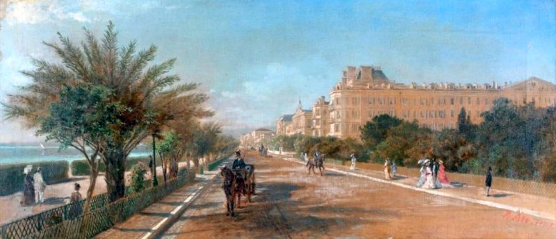 La Promenade des Anglais par Franz von Alt
