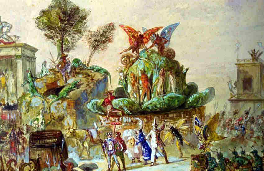 Le carnaval de Nice par Alexis Mossa