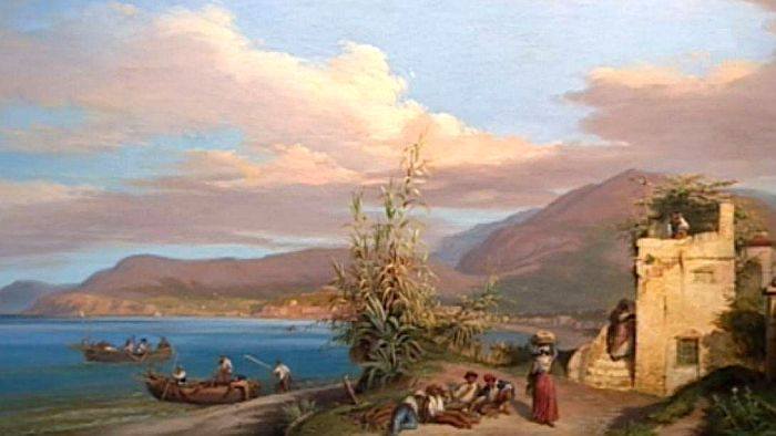 Nice vers 1820, Ponchettes, cours Saleya