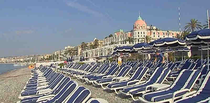 Plage priv&eacute;e &agrave; Nice 