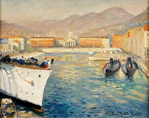 POrt de Nice par Paul Emile Colin
