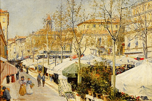 Cours Saleya Nice Paul Darasse