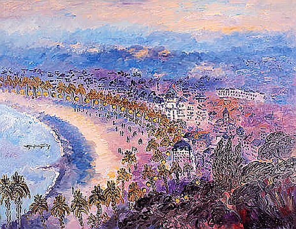 La Promenade des Anglais  par Georges  Flanet