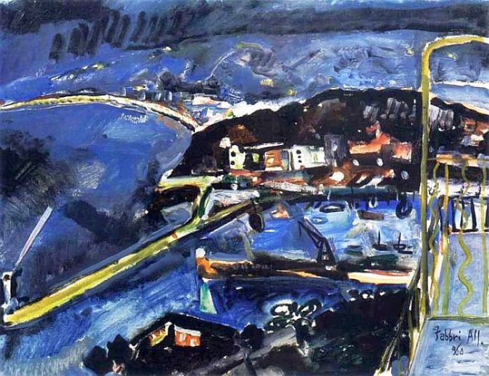 Le port de Nice par Alfredo Fabbri