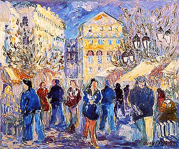 March&eacute;  du vieux Nice par Georges Flanet