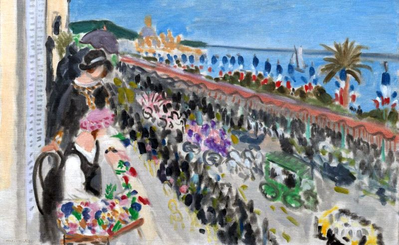 La f&ecirc;te des fleurs &agrave; Nice par Henri Matisse