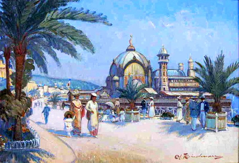 Nice, Palais de la Mer  &agrave; Nice par Martin Lindenau