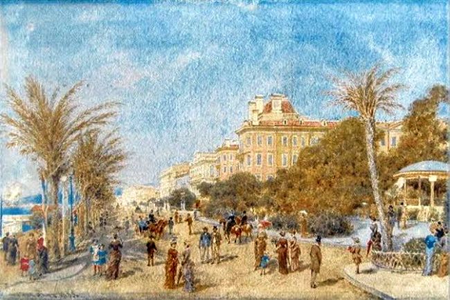 La Promenade des Anglais par Franz von Alt