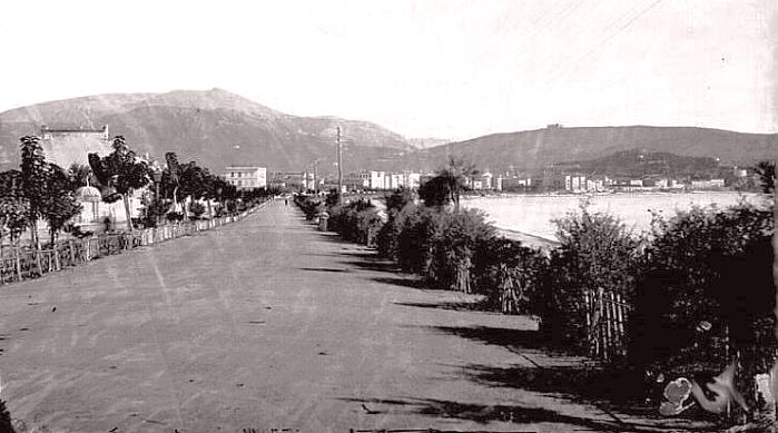 La Promenade des Anglais  en 1863