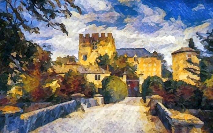 Chateau Allemagne-en-Provence par Dan Kopel